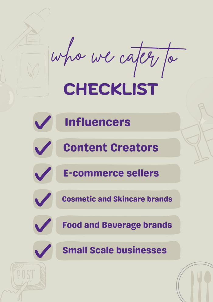 Pink and Brown Illustrated Skincare Checklist
